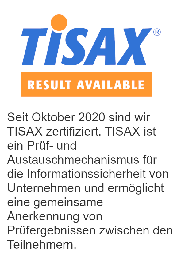 TISAX-Zertifizierung